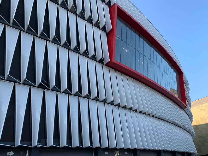 Kalamata football club stadium exterior view
