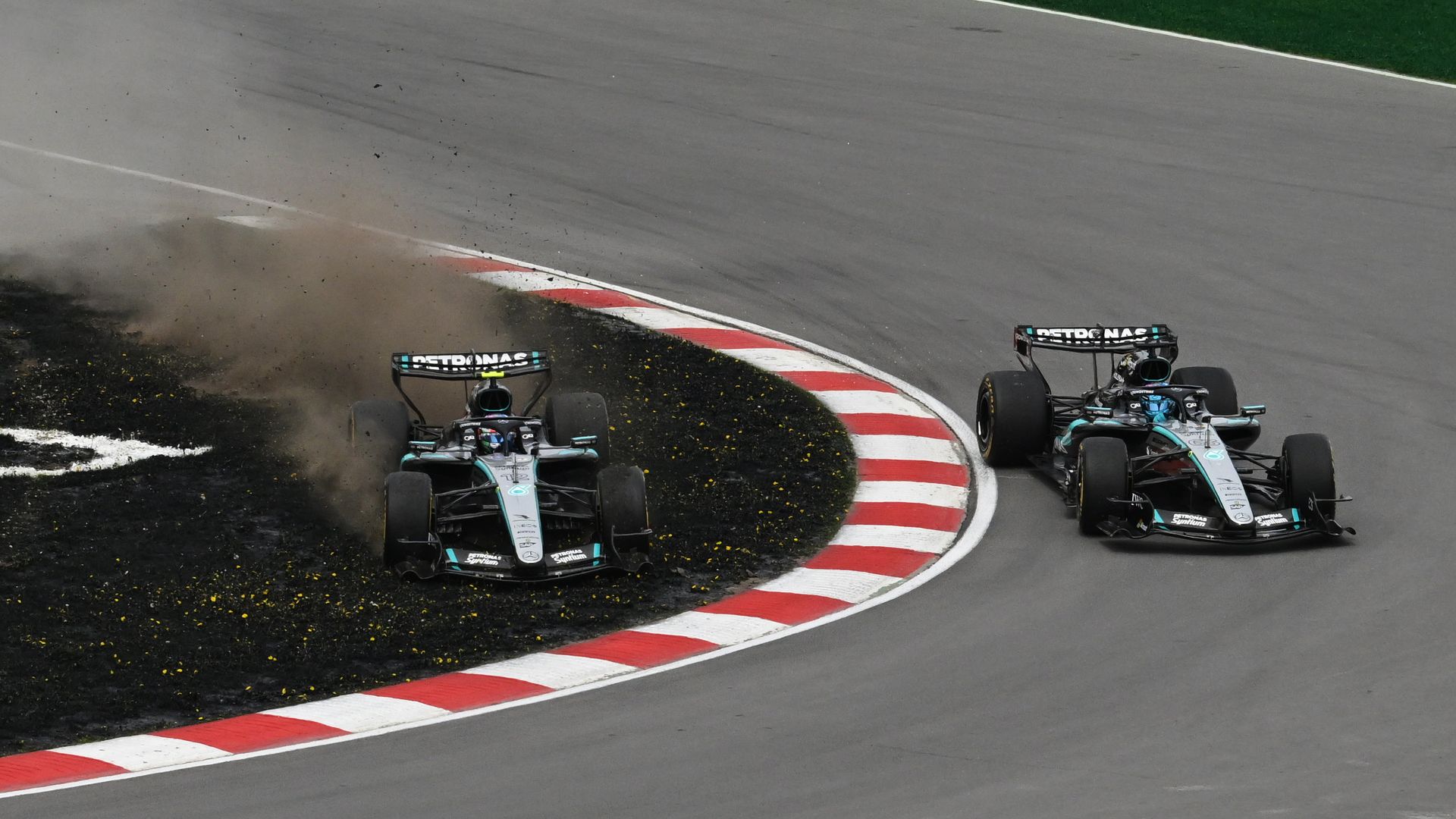 Russell Triumphs in Canadian Grand Prix Sprint Amid Controversy with Antonelli