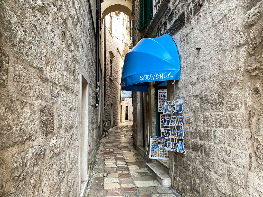 Kotor Old Town Montenegro narrow stone streets morning light