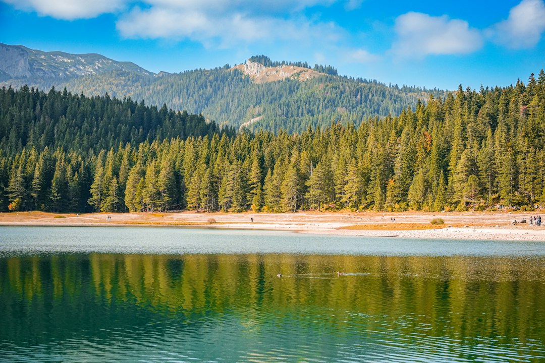Crno Jezero Black Lake Durmitor Montenegro reflection mountains