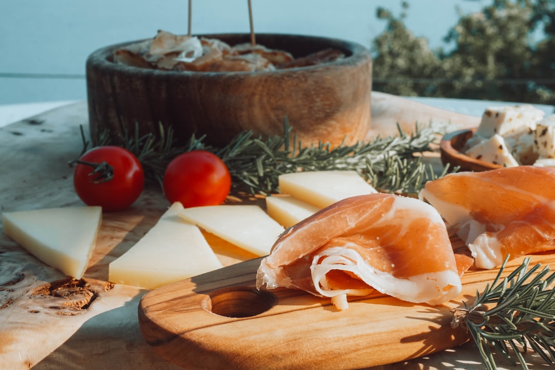 Njeguski prsut dry cured ham local cuisine Montenegro