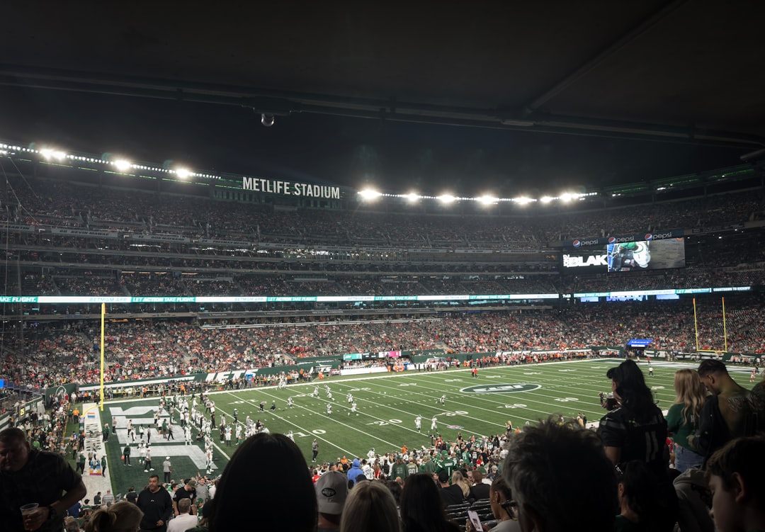 MetLife Stadium night view football match