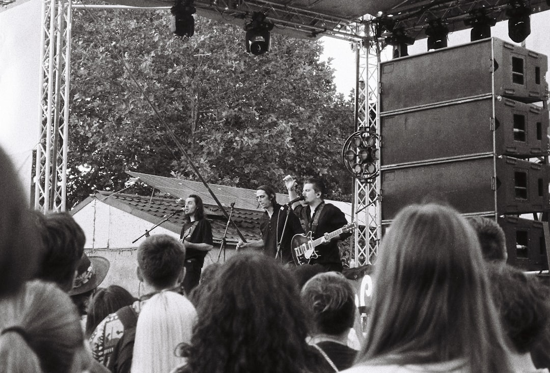 Gheorghe Falcă speaking at a political rally in Bucharest