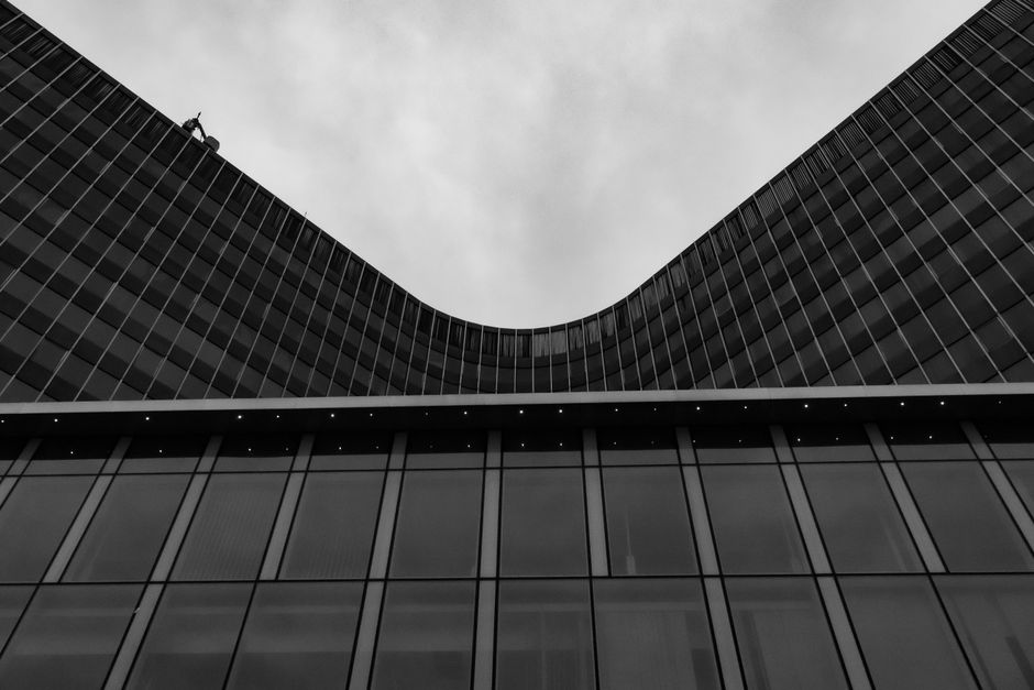 NATO headquarters Brussels Belgium exterior view