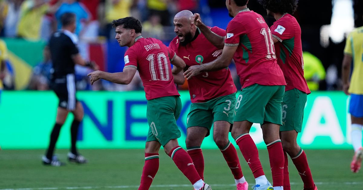 Morocco Makes History: 11 Players Not Born in Africa Start vs Brazil