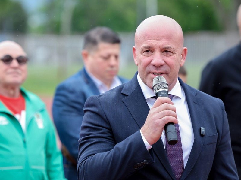 Bulgarian Sports Minister Celebrates Sports Day at National Academy