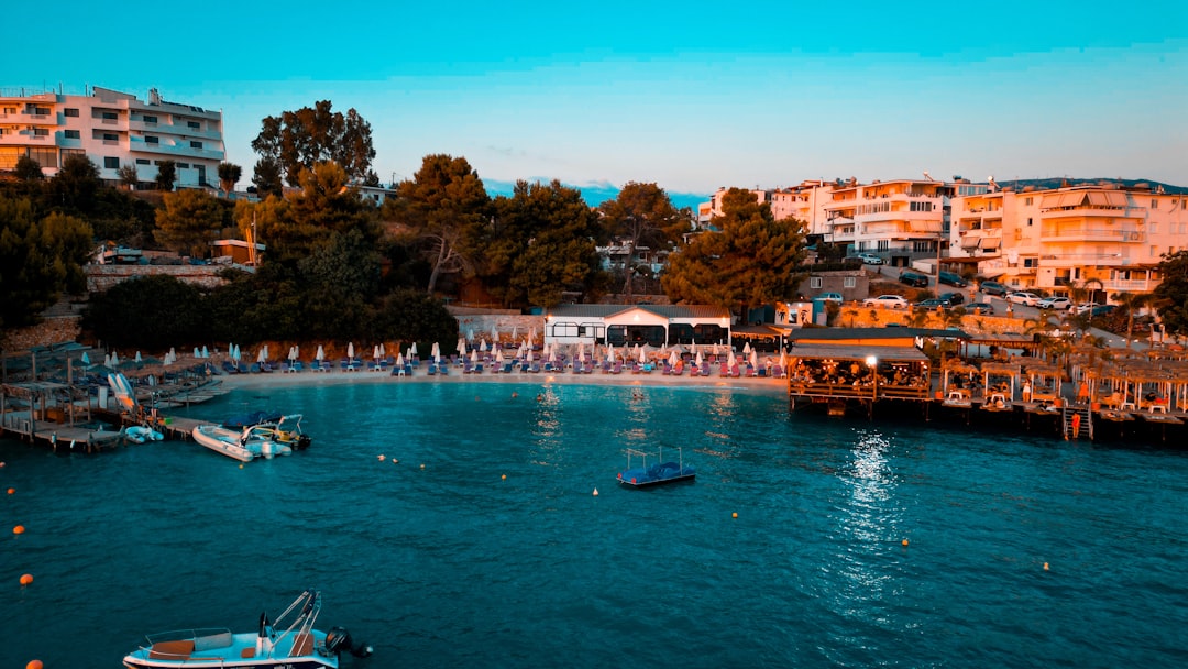 Porto Ksamil Beach Albania night party pool club