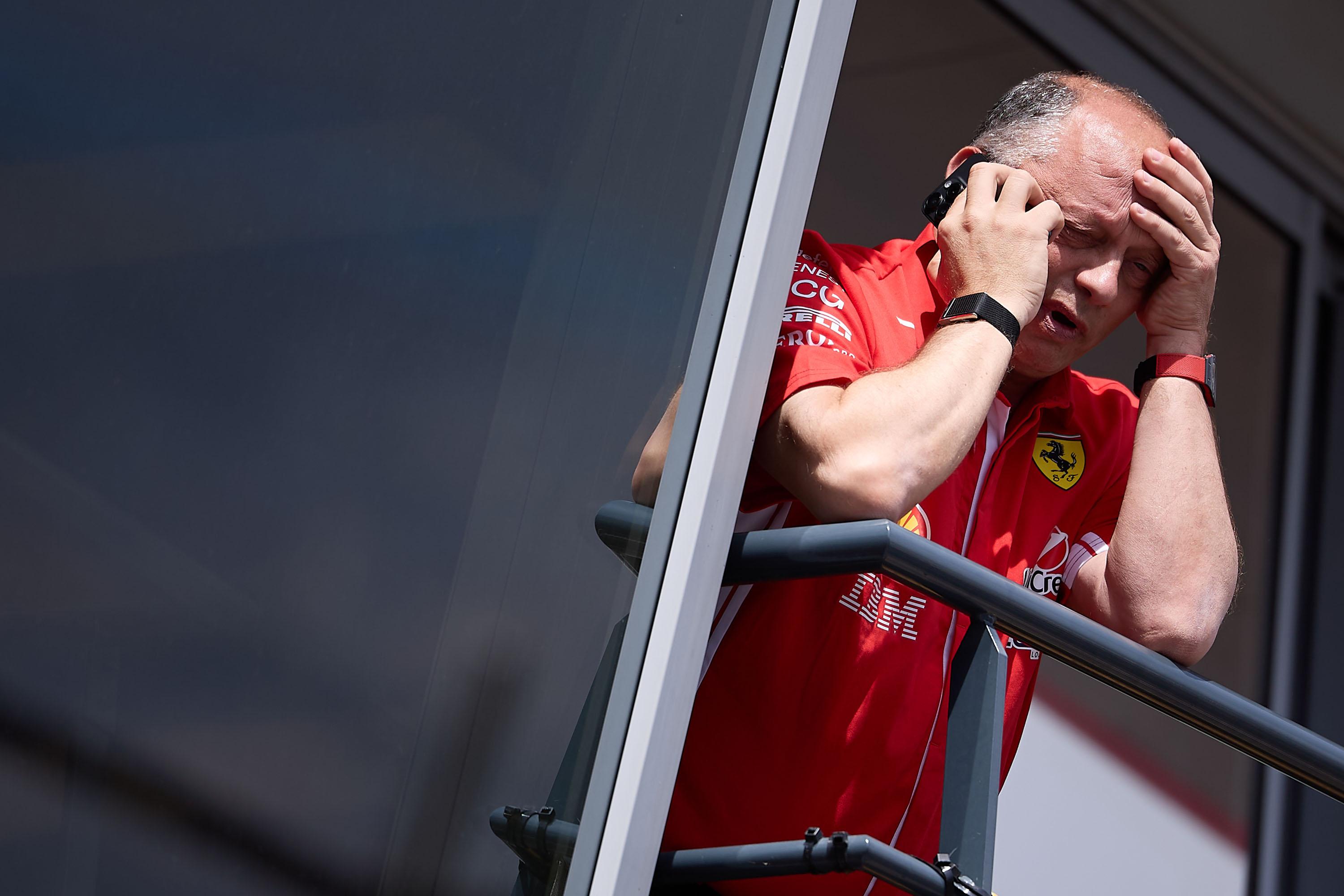 Ferrari Chief Vasseur Sidelined in Monaco Amid Medical Scare
