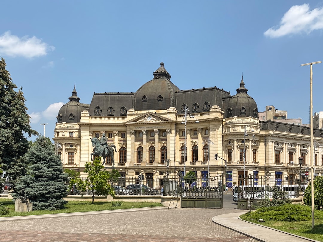 Romanian Parliament Bucharest building exterior