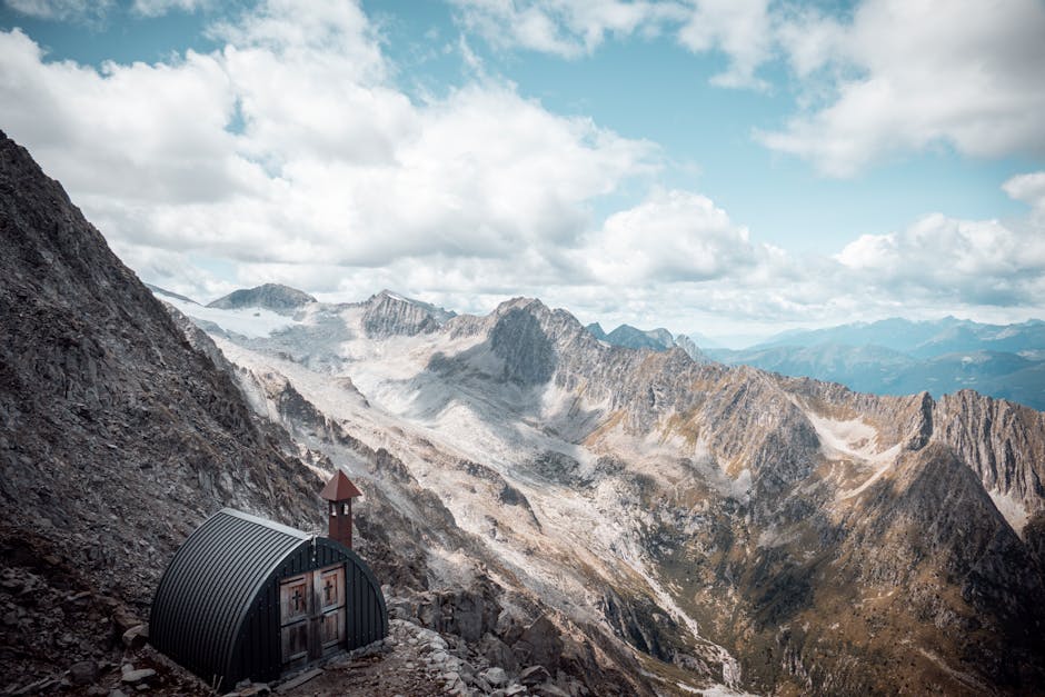 Banya Peak summit chapel Bulgaria panoramic view