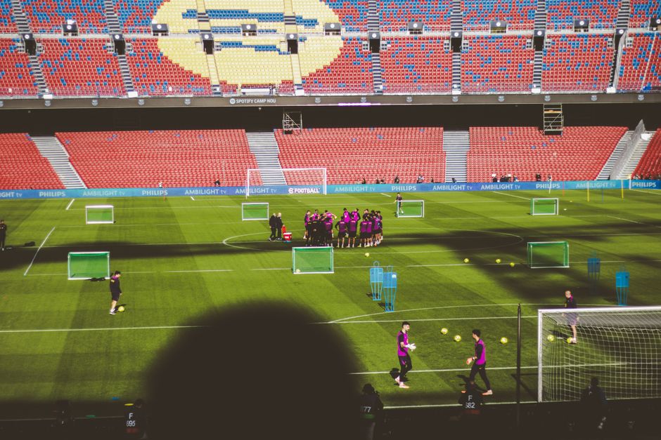 Portugal national team training session stadium