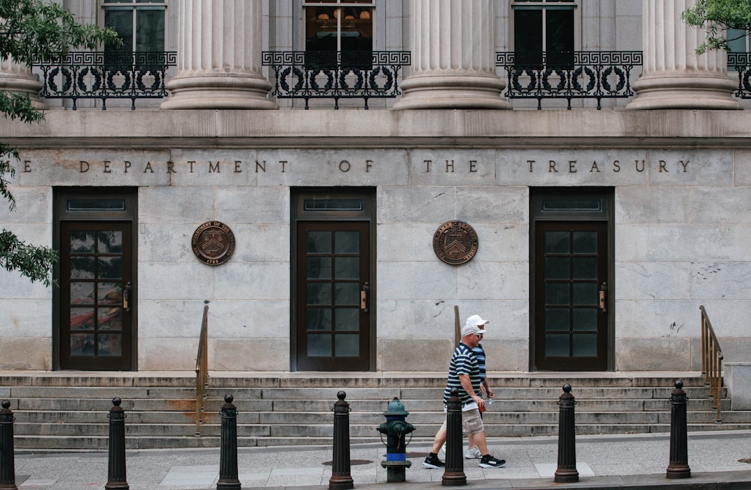 US Treasury building Washington DC sanctions