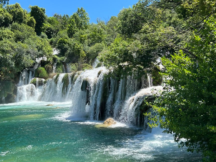 Una National Park Bosnia Herzegovina turquoise river Veliki Buk waterfall