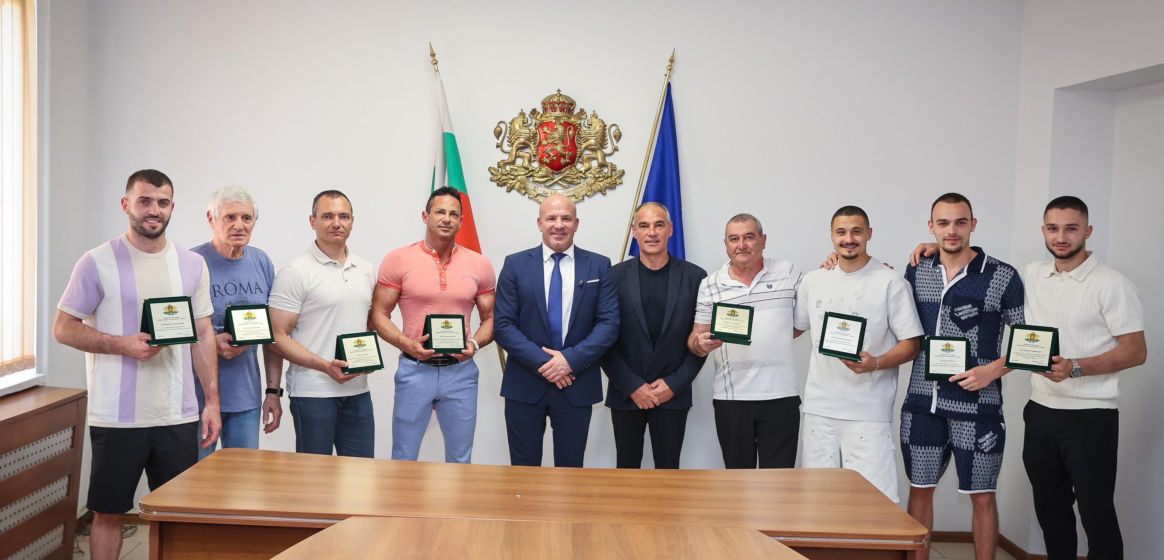 Keriazov Honors Gymnasts After World Cup Gold in Tashkent & Varna