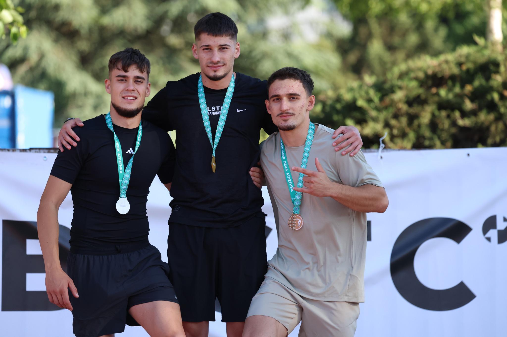 Karamanov & Stoyanova Reign Supreme at U23 100m Titles