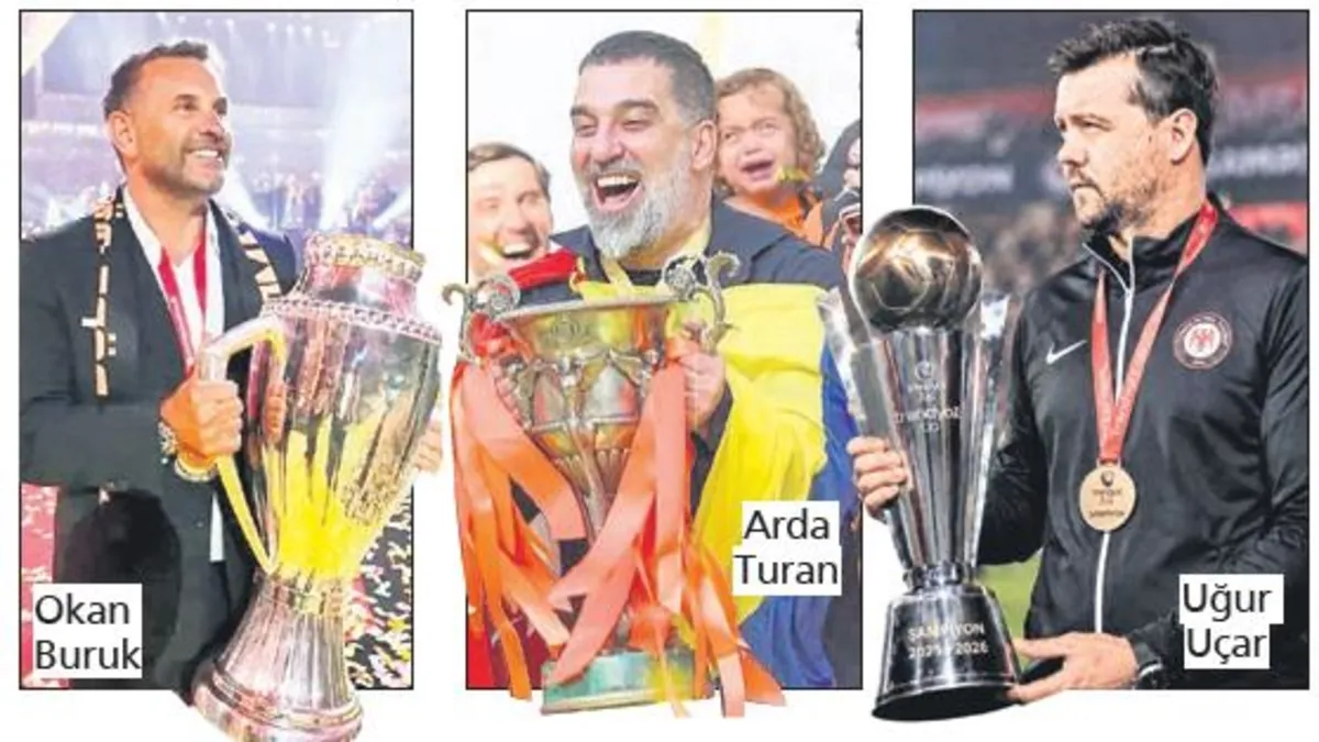 Galatasaray's Trinity: Three Lions, Three Legends, One Historic Season
