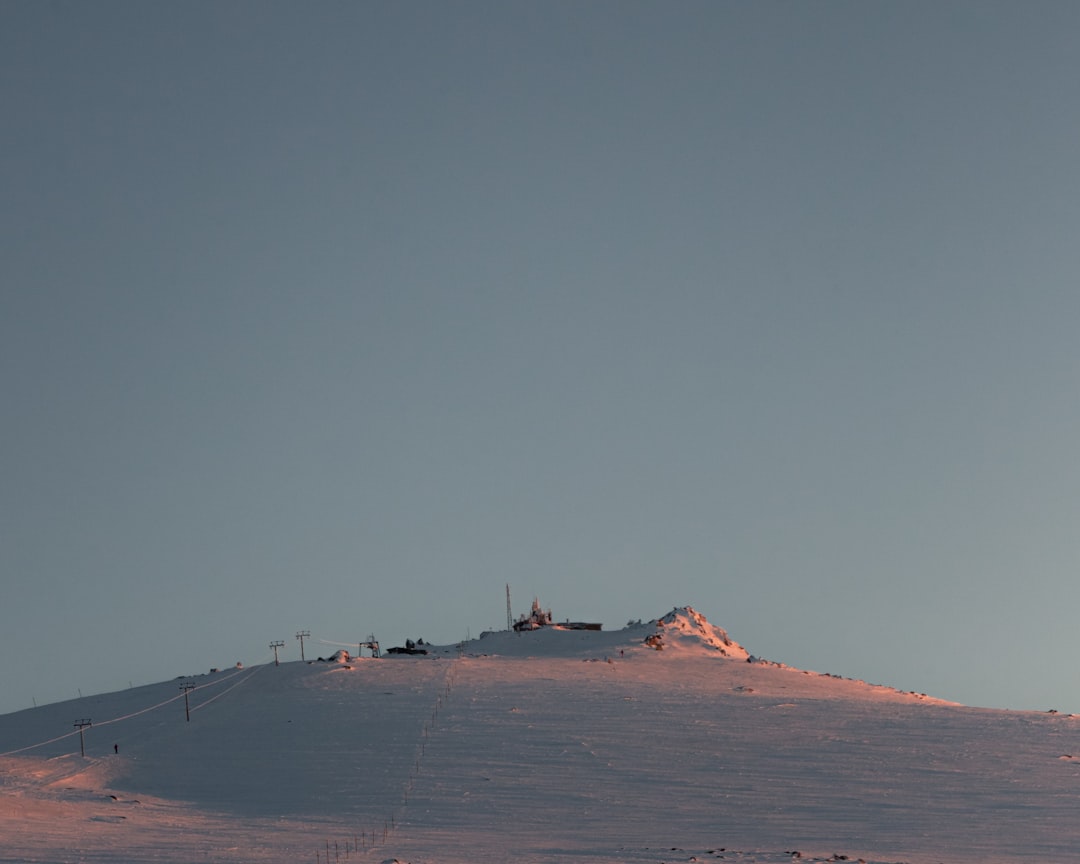 Bulgarian mountains winter sunset snow covered peaks