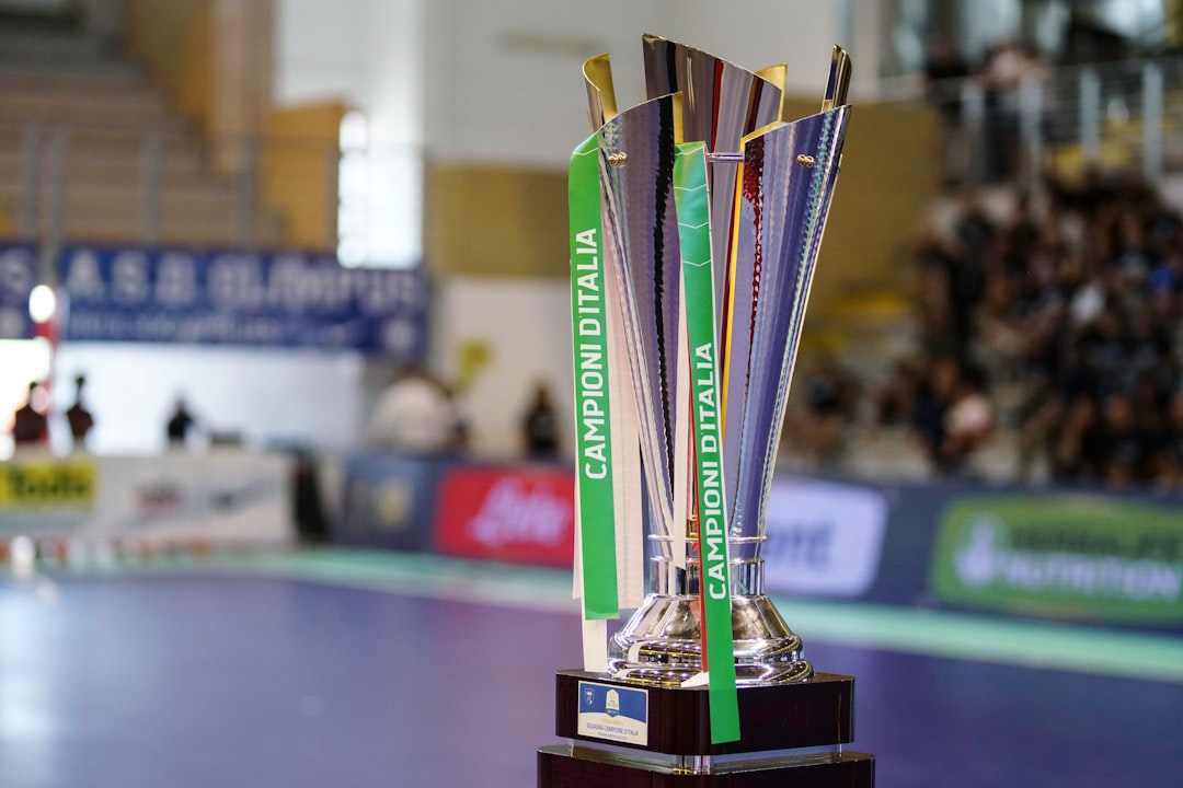 Greek Super League trophy presentation ceremony