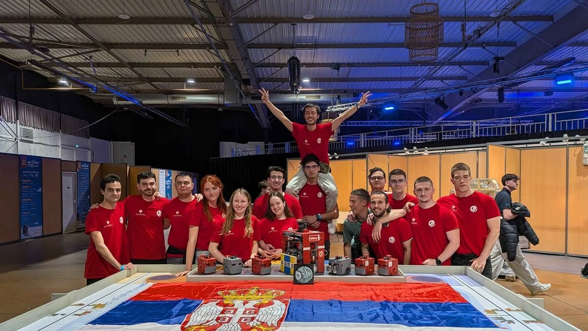 Bronze Glory! Serbia's Memristor Team Shines at Eurobot 2026