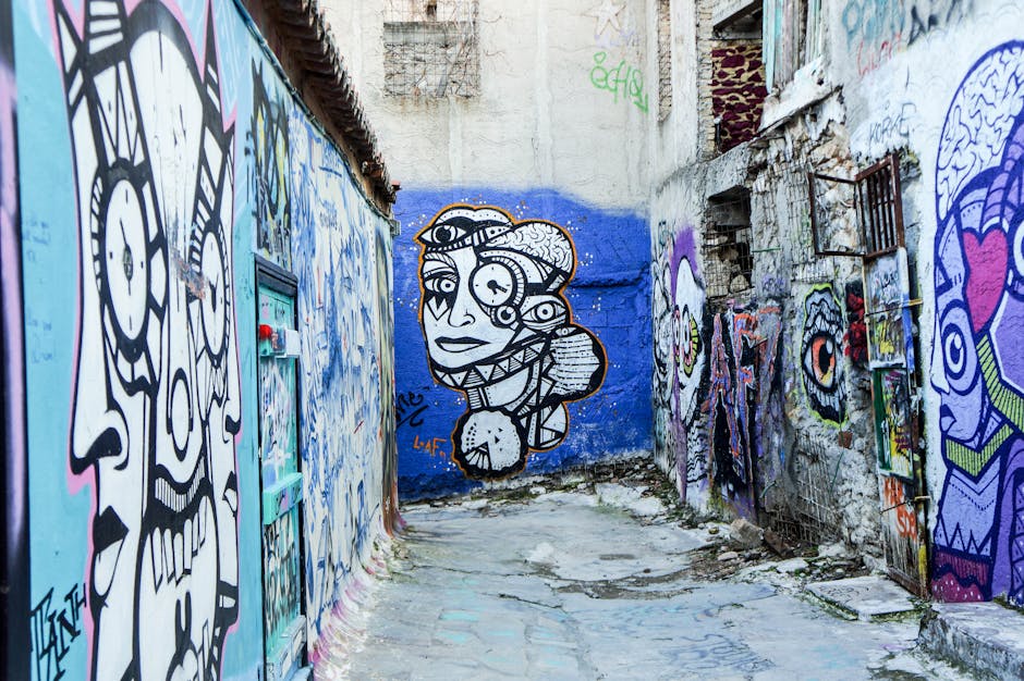 Plovdiv Kapana district converted warehouses art galleries evening