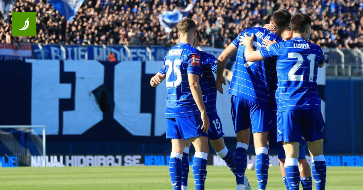 Dinamo Celebrates Double Crown at Maksimir
