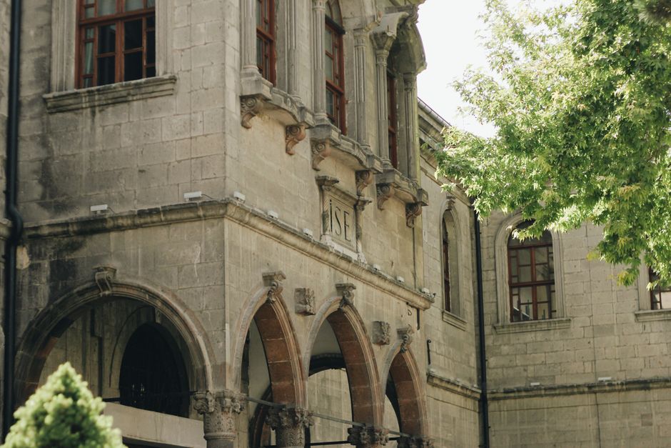 Rila Monastery Refectory exterior stone building