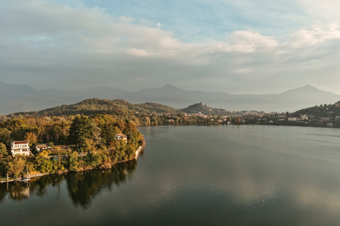 Resen Lake North Macedonia Resen town hills reflection