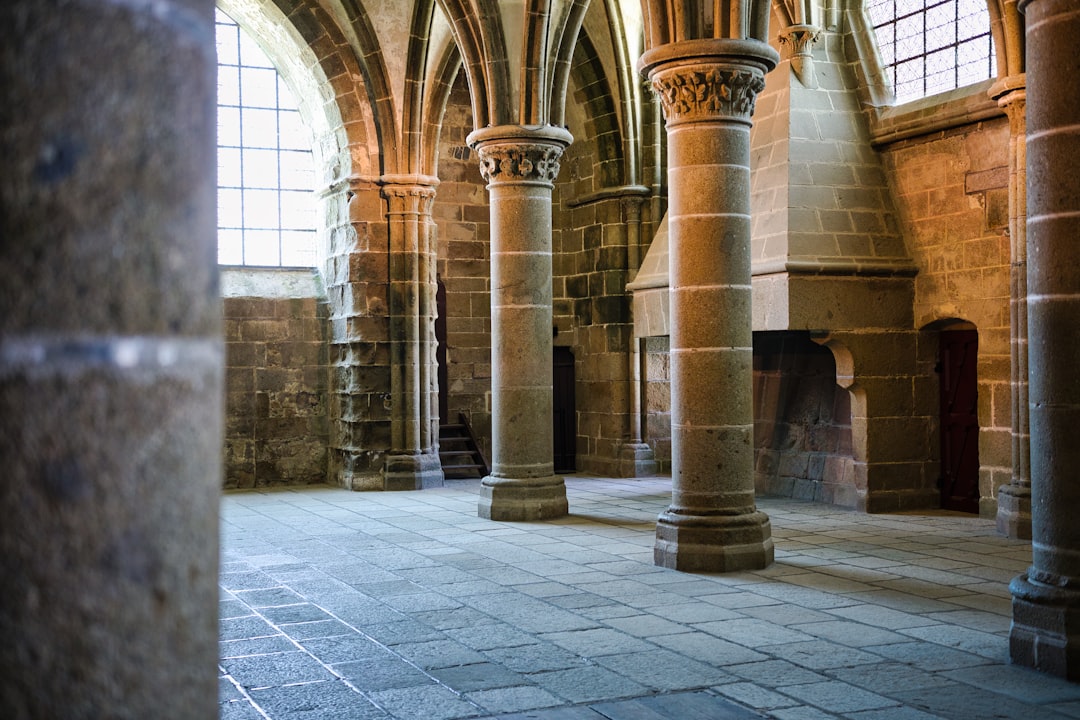 Monastery of St. Mary Split cloister interior stone columns quiet atmosphere