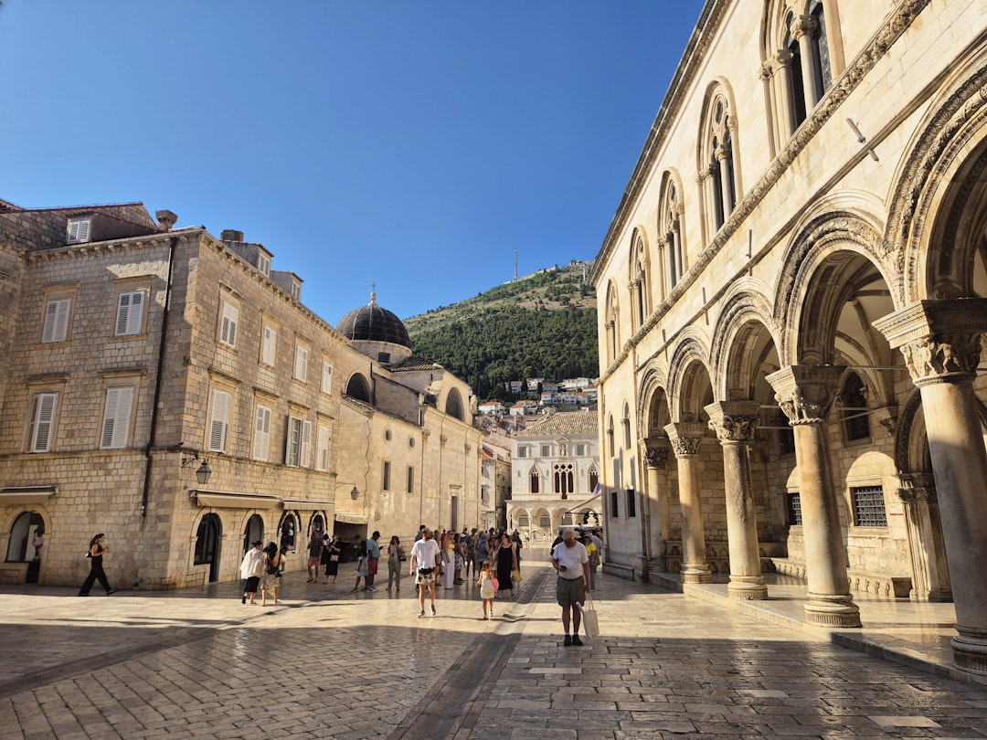 Stradun street Dubrovnik nightlife Croatia