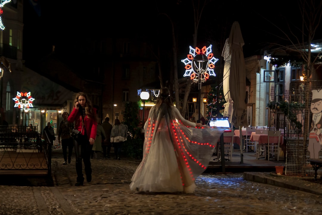 Belgrade Dorcol district nightlife bar street scene night