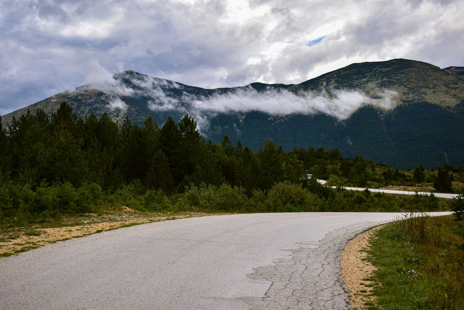 Bihać Bosnia Una National Park entrance road forest