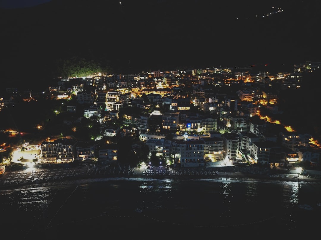 Kotor Old Town Montenegro nightlife bars evening lights