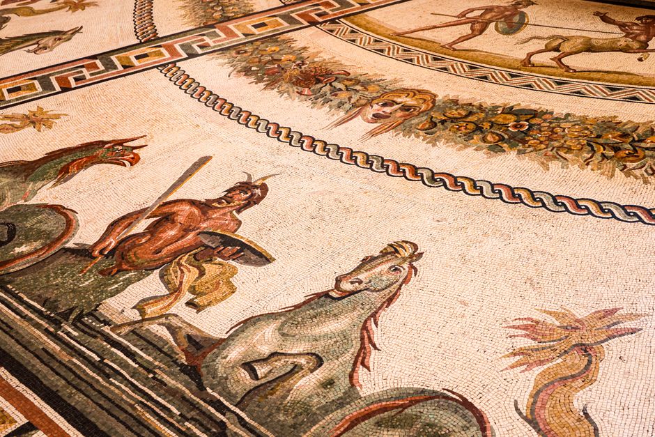 Otranto Cathedral Italy mosaic floor interior