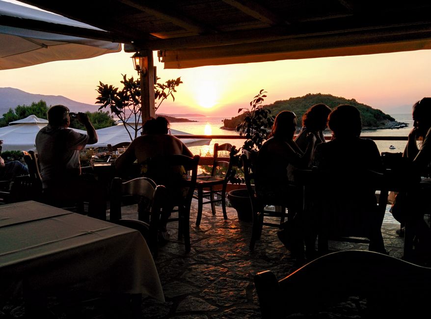 Taverna Panorama Albania cliffside dining view