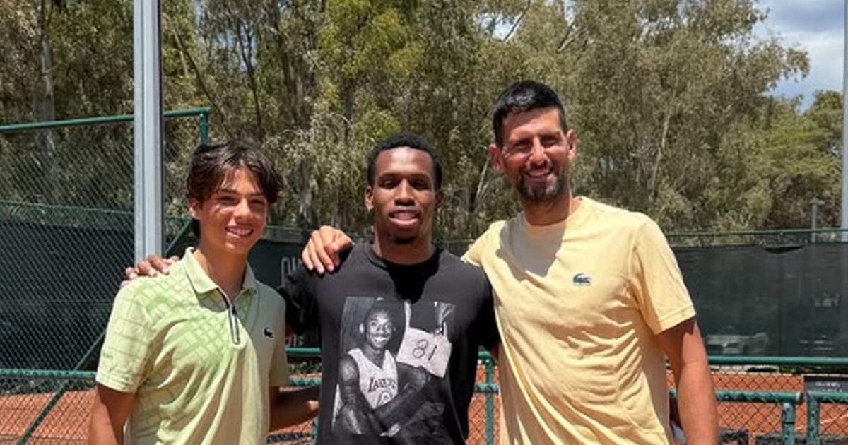 Djokovic Focused on Roland Garros as He Trains with Tennis Rising Stars in Athens