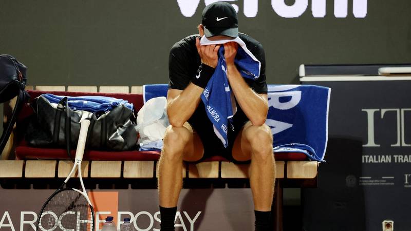 Rain Halts Sinner vs. Medvedev Semifinal in Rome