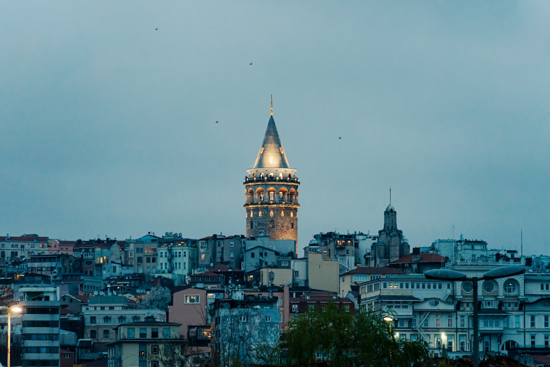 Galata Tower Istanbul panoramic view skyline