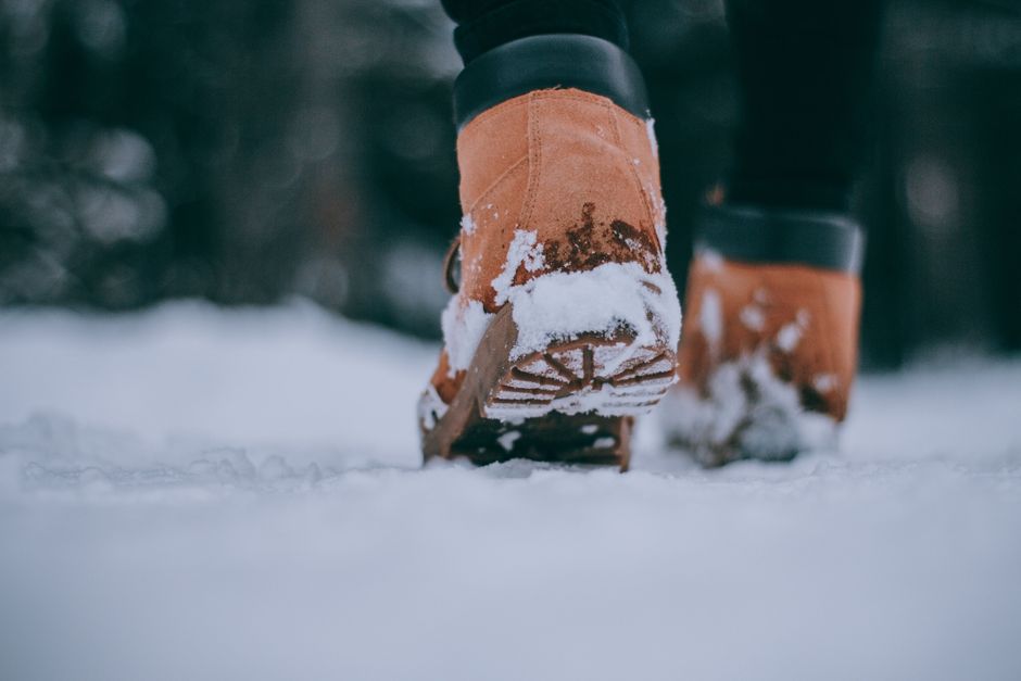 Rila National Park winter hiking gear microspikes boots