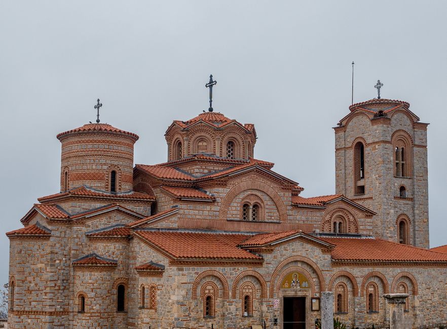 Walking the Stones to the Holy Trinity Monastery in Skopje, North Macedonia