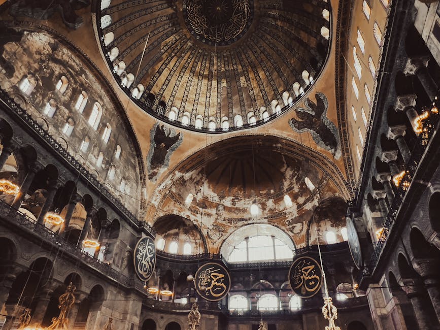 Hagia Sophia Trabzon Turkey Byzantine mosaics interior
