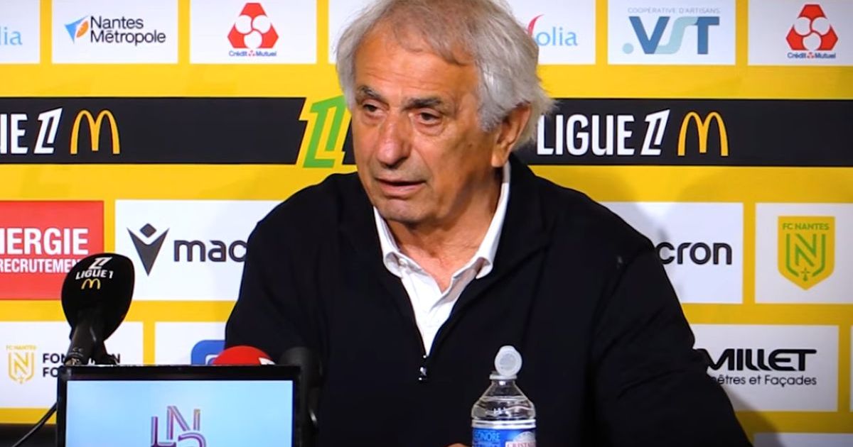 Legendary Yugoslav Coach Vahid Halilhodžić Apologizes After Nantes Chaos