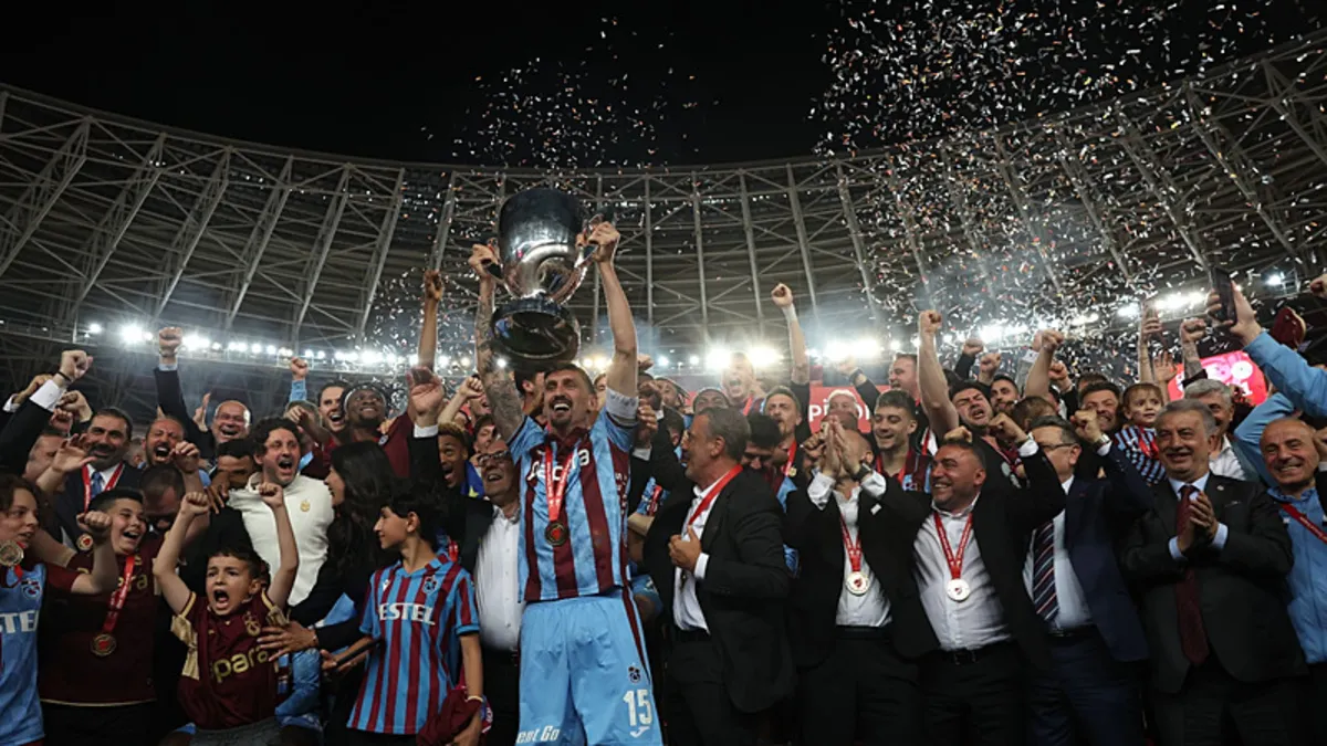 Trabzonspor Celebrates Season with Cup Victory