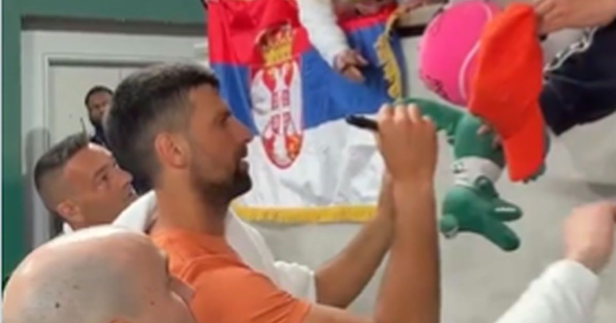 Novak Djokovic Welcomed Like a King at First Training Session in Paris, Roland Garros Already in Serbian's Signature