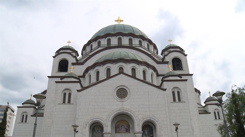 Belgraders Queue for Hours to Venerate the Holy Belt at St Sava Temple