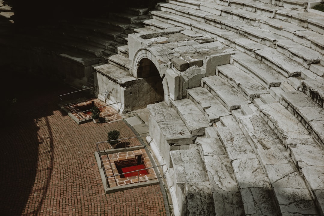 Plovdiv Roman Theatre Bulgaria concert night stage lights crowd