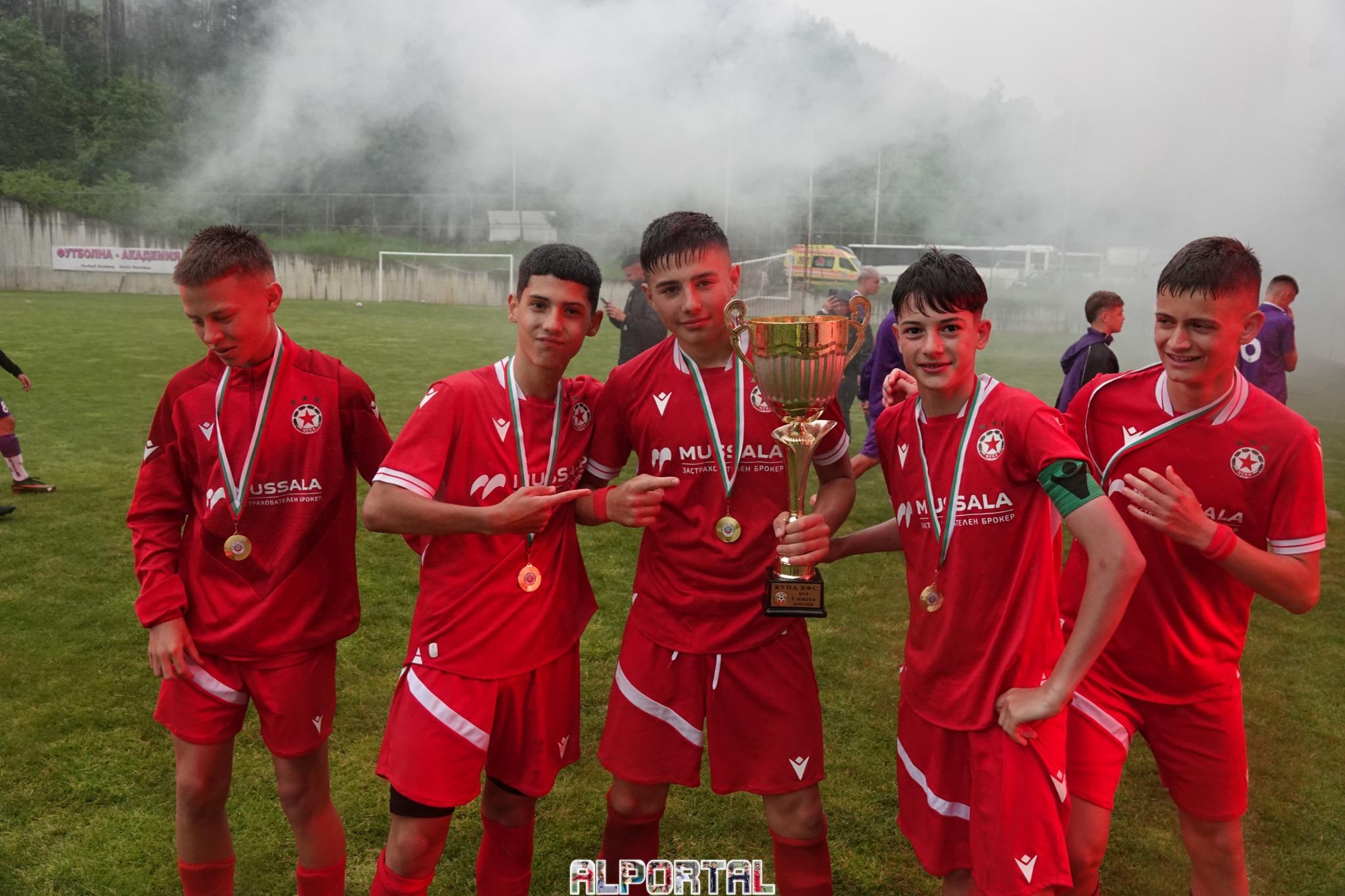 CSKA Wins BFA Cup for 2012 Born Players
