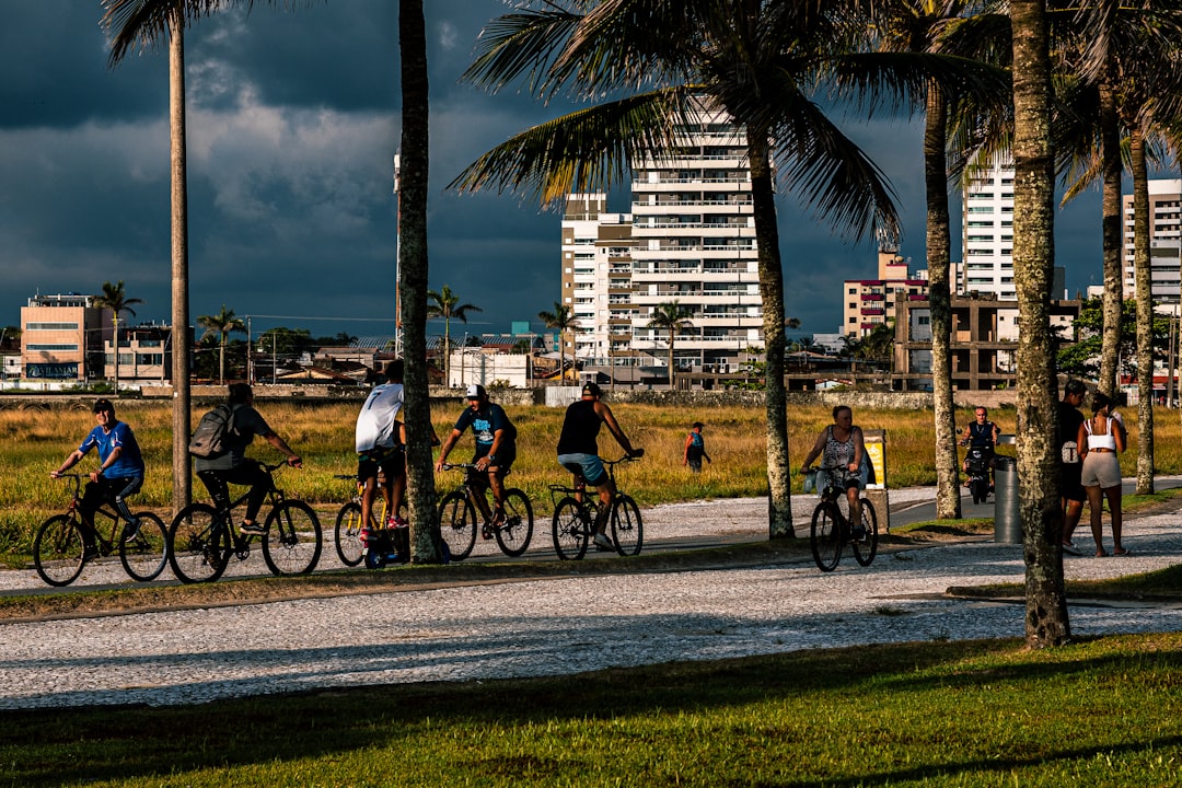 Opatija Inglesische Promenade cycling path sea view