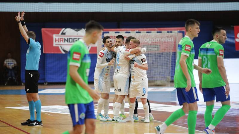 Rijeka Celebrates First Win in Croatian Futsal Championship Final