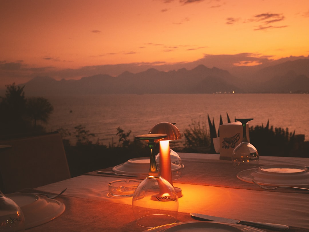 Slovenian coastal cuisine grilled octopus wine sunset