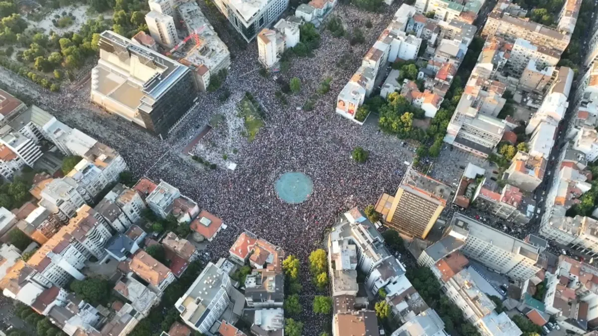 Citizen Groups from Western and Central Serbia Join Student Protest in Belgrade